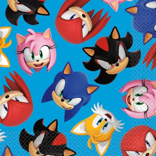 Buy Sonic the Hedgehog Luncheon Napkins 16ct for only $4.59 by Unique