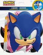 Buy Sonic The Hedgehog Paper Masks (8 count) for only $3.99 by Unique