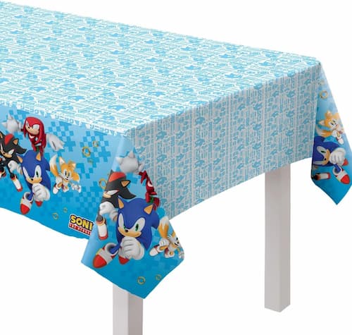 Buy Sonic the Hedgehog Plastic Table Cover for only $9.25 by Amscan