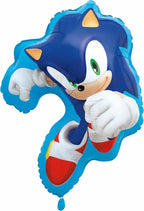 Buy Sonic the Hedgehog Shaped 24" Giant Foil Balloon for only $5.99 by Unique