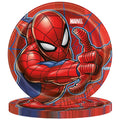 Spider-Man Round 7" Dessert Plates  8ct