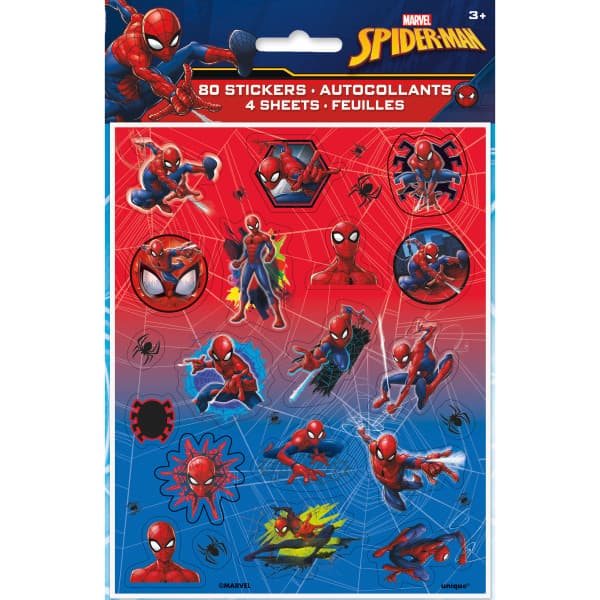 Buy Spider-Man Sticker Sheets  4ct for only $2.49 by [product_brand]