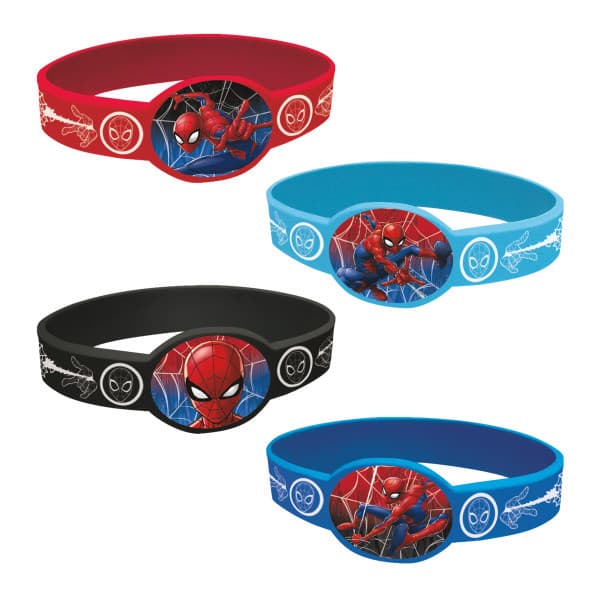 Spider-Man Stretchy Bracelets  4ct