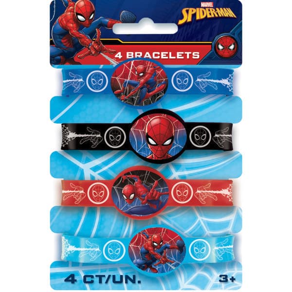 Buy Spider-Man Stretchy Bracelets  4ct for only $9.09 by Unique
