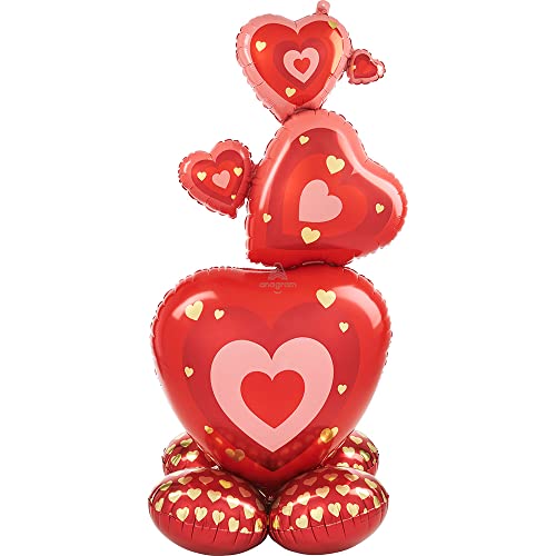 Buy Stacking Hearts Airloonz Air-Filled Standup Foil Balloon for only $14.99 by Anagram