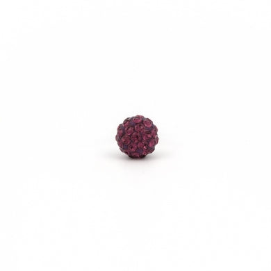 Buy Stainless Steel 6mm Fireball  Amethyst for only $11.99 byStudex