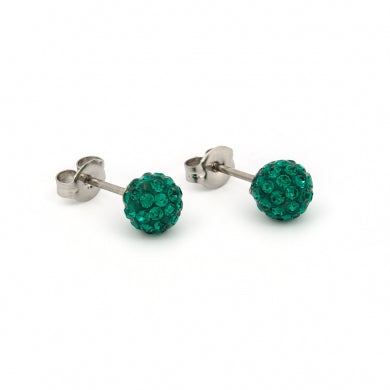 Buy Stainless Steel 6mm Fireball Emerald for only $9.99 byStudex
