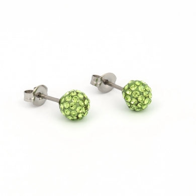 Buy Stainless Steel 6mm Fireball Peridot for only $9.99 byStudex