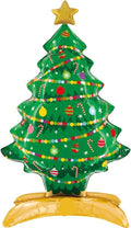 Buy Standups Christmas Tree 31" Air Filled Foil  Balloon w/straw for only $9.99 by Betallic