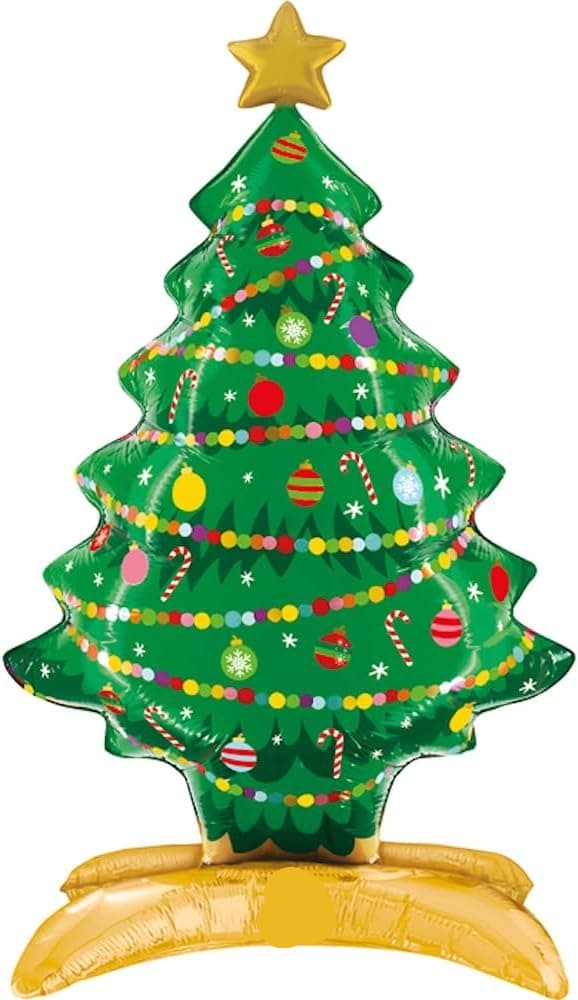 Buy Standups Christmas Tree 31" Air Filled Foil  Balloon w/straw for only $9.99 by Betallic