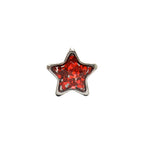 Buy Studex Sensitive 6mm Stainless Star with Red Glitter Stud Earrings for only $14.99 by Studex