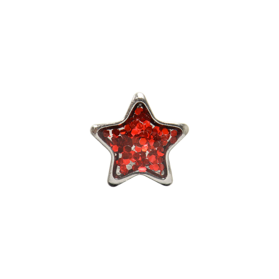 Buy Studex Sensitive 6mm Stainless Star with Red Glitter Stud Earrings for only $14.99 by Studex