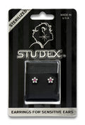Buy Studex Sensitive Crystal Rose Daisy Stud Earrings.  for only $14.99 byStudex