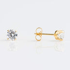 Buy Studex Sensitive Cubic Zirconia Stud Earrings 5mm Gold Plated for only $14.99 byStudex