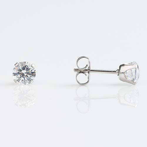 Buy Studex Sensitive Cubic Zirconia Stud Earrings 5mm for only $14.99 byStudex