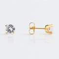 Buy Studex Sensitive Cubic Zirconia Stud Earrings 6mm  Gold Plated for only $14.99 byStudex