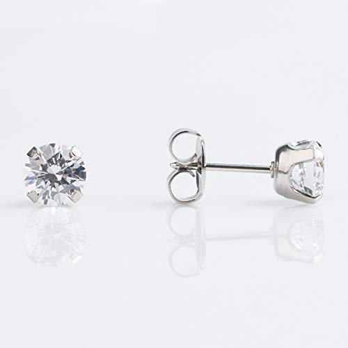 Buy Studex Sensitive Cubic Zirconia Stud Earrings 6mm for only $14.99 byStudex