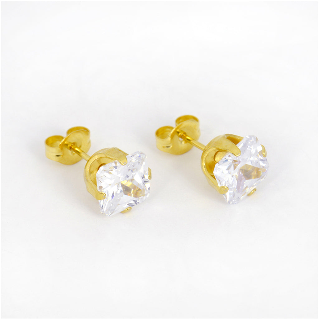 Buy Studex Sensitive Cubic Zirconia Stud Earrings 7mm for only $14.99 by Studex