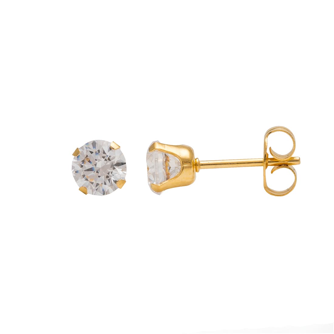 Buy Studex Sensitive Cubic Zirconia Stud Earrings Gold Plated 3mm for only $14.99 by Studex
