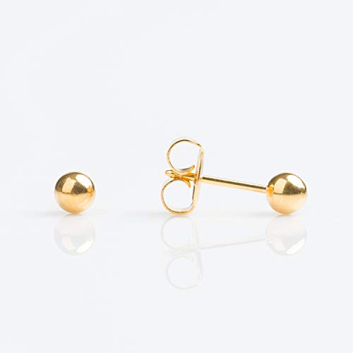 Buy Studex Sensitive Gold Plated Ball Stud Earrings 4mm Gold Plated  for only $14.99 byStudex