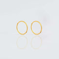 Buy  Studex Sensitive Gold Plated Silver 1/2" Smooth Hinged Hoop for only $14.99 byStudex