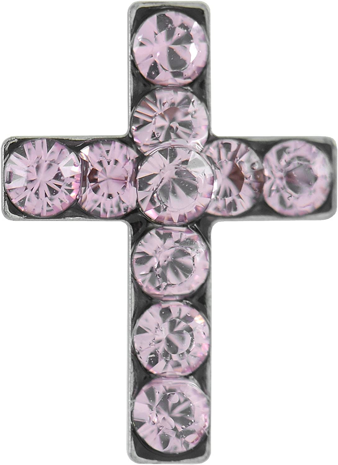 Buy Studex Sensitive Light Rose Crystal Cross Stainless Steel Stud Earrings for only $14.99 byStudex