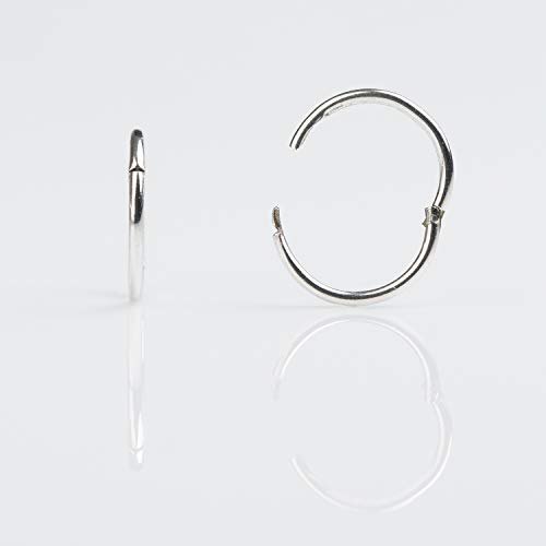 Buy Studex Sensitive Silver 1/2" Smooth Hinged Hoop for only $14.99 by Studex
