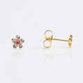 Buy Studex Sensitive Stud Earrings Gold Plated Daisy Apr Crystal Oct Rose for only $14.99 byStudex