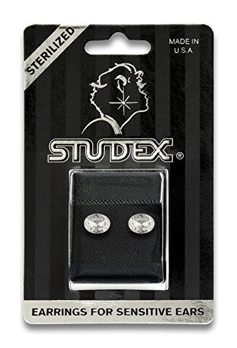 Buy  Studex Sensitive Stud Earrings Stainless Steel 8X6MM Crystal Oval for only $14.99 byStudex
