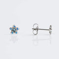 Buy  Studex Sensitive Stud Earrings Stainless Steel Daisy Crystal March Aquamarine for only $14.99 byStudex