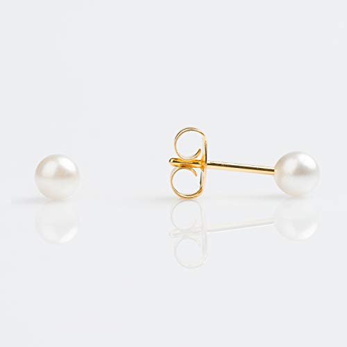 Buy Studex Sensitive White Pearl Fashion Stud Gold Plated 4mm  for only $14.99 by Studex