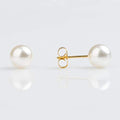 Buy Studex Sensitive White Pearl Stud Earrings 7mm Gold Plated for only $14.99 byStudex