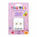 Buy Studex Tiny Tips 3mm Cubic Zirconia Pure Gold Plated Ear Studs For Kids for only $14.99 by Studex