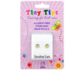 Buy Studex Tiny Tips AB Crystal Ball Earrings Studs 4mm for only $14.99 by Studex