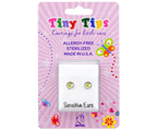 Buy Studex Tiny Tips AB Crystal Ball Earrings Studs 4mm for only $14.99 by Studex