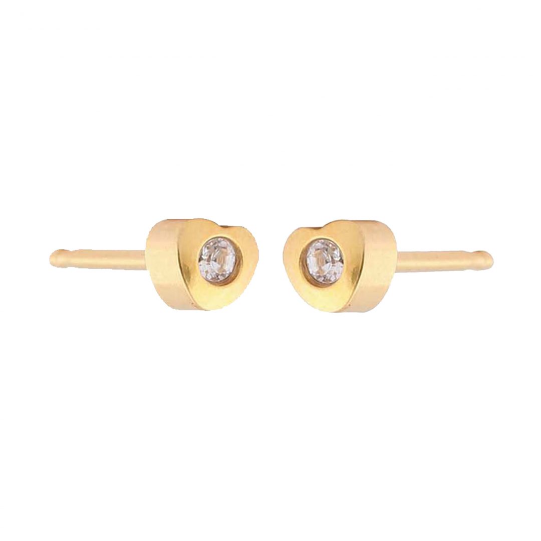 Buy Studex Tiny Tips April Crystal Heart Ear Studs For Kids  4mm for only $14.99 by Studex