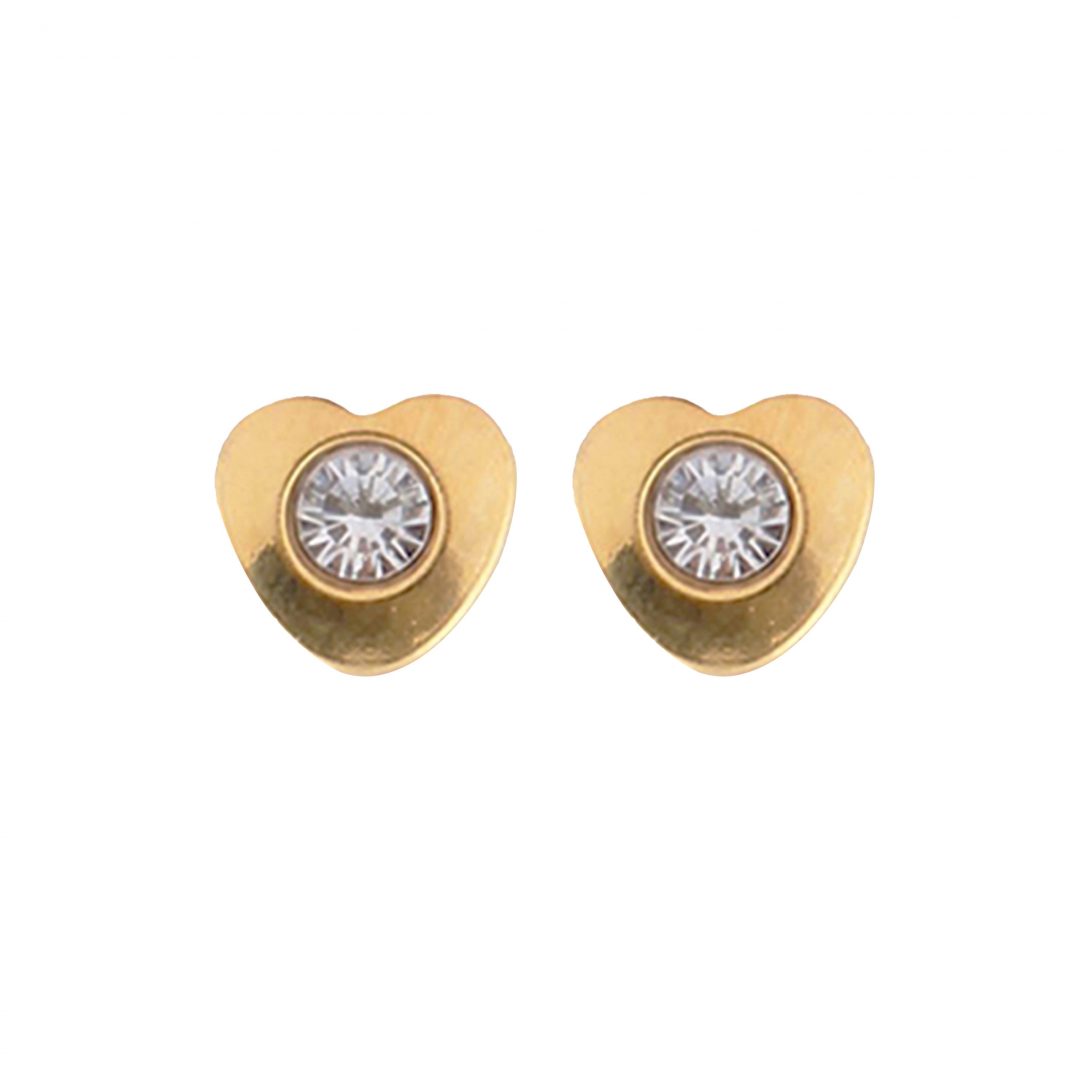 Buy Studex Tiny Tips April Crystal Heart Ear Studs For Kids  4mm for only $14.99 by Studex