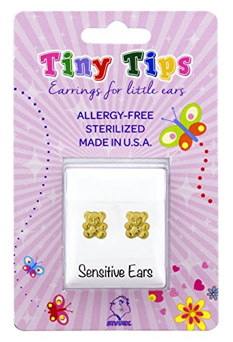 Buy Studex Tiny Tips Gold Plated Double Teddy Bear  for only $14.99 by Studex