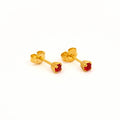 Buy Studex Tiny Tips July Ruby Earrings  Studs 3mm for only $14.99 byStudex