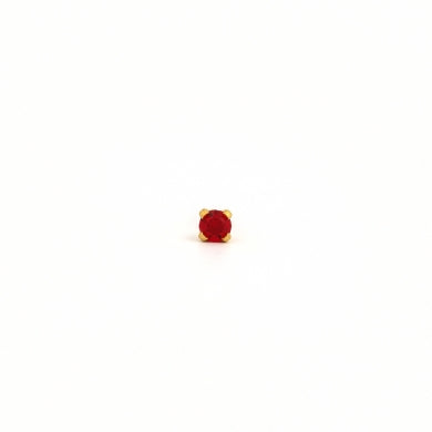 Buy Studex Tiny Tips July Ruby Earrings  Studs 3mm for only $14.99 byStudex
