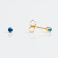 Buy Studex Tiny Tips Kids Earrings Sapphire Stud Gold Plated for only $14.99 byStudex