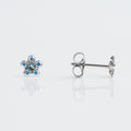 Buy Studex Tiny Tips Stainless Steel Daisy Aquamarine Stud Earrings for only $14.99 byStudex