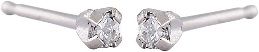 Buy Studex Tiny Tips Stud Earrings  Hypoallergenic 2mm Cubic Zirconia & Stainless Steel for only $14.99 byStudex