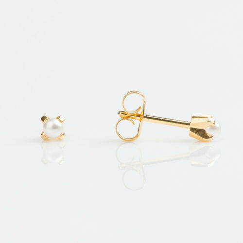 Buy Studex Tiny Tips Stud Earrings Pearl  for Little Sensitive Ears 3mm for only $14.99 by Studex
