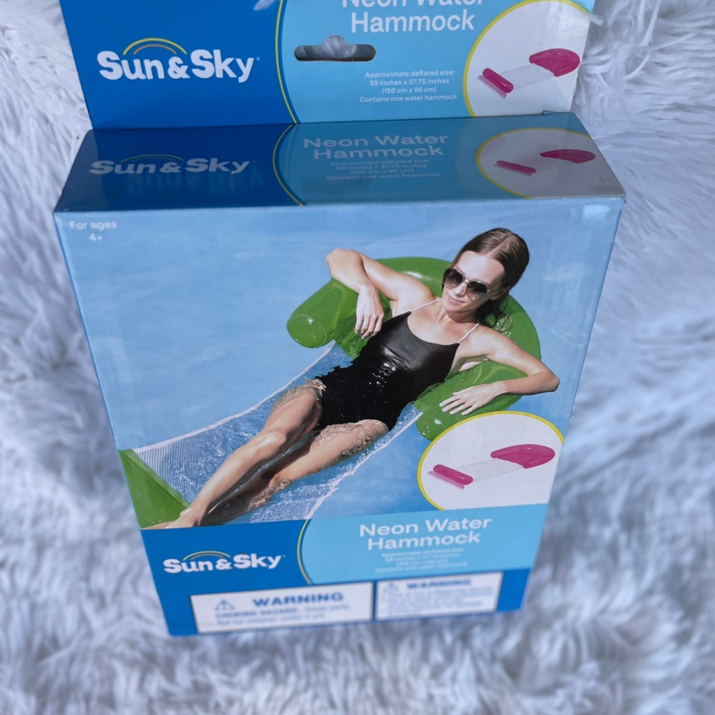 Buy Sun & Sky Pink Neon Water Hammock for only $14.99 by [product_brand]