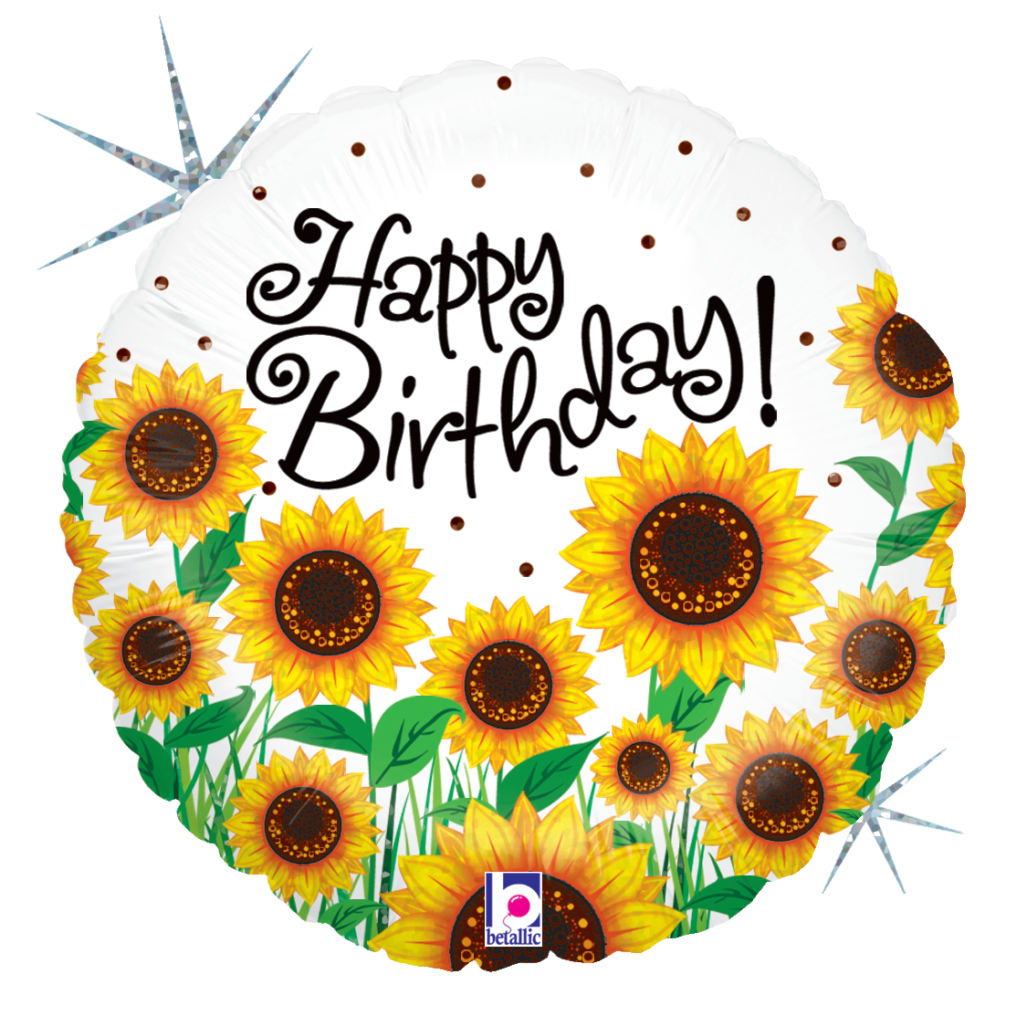 Buy Sunny Sunflower Happy Birthday Foil Balloon 18" for only $7.59 byAnagram