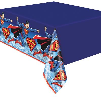 Buy Superman Rectangular Plastic Table Cover 54" x 84"  for only $7.99 by Unique