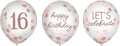 Buy Sweet Sixteen Confetti Balloon - 12" (6 count) for only $10.70 by Amscan