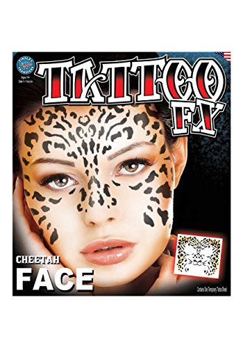 Buy Tinsley Transfers Cheetah, Flesh/Multi, One Size for only $9.49 byTinsley Transfers