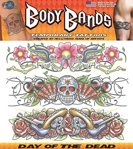 Buy Tinsley Transfers Day of The Dead Band Temporary Tattoo for only $10.44 byTinsley Transfers
